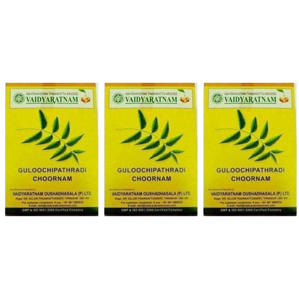 Vaidyaratnam Guloochipathradi Choornam
