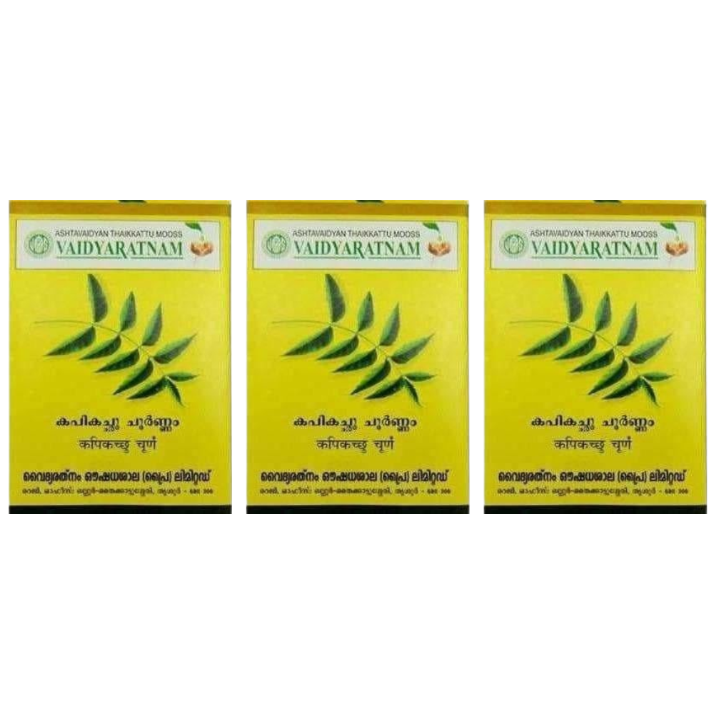 Vaidyaratnam kapikachu Choornam - Distacart