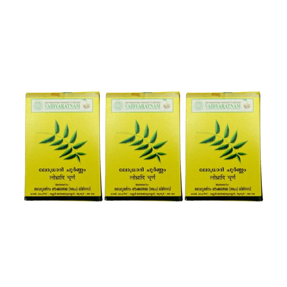 Vaidyaratnam Lodhradi Choornam - Distacart