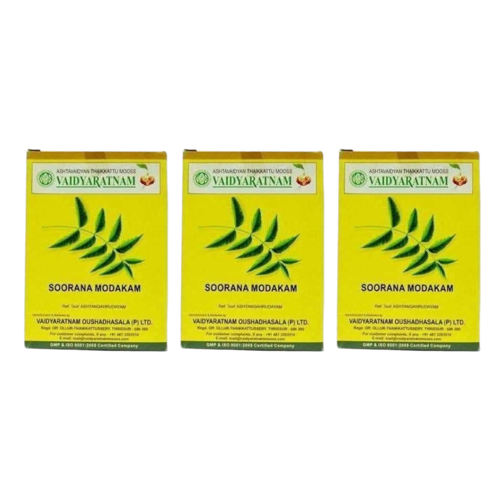 Vaidyaratnam Sooranamodakam / Soorana Modakam - Distacart