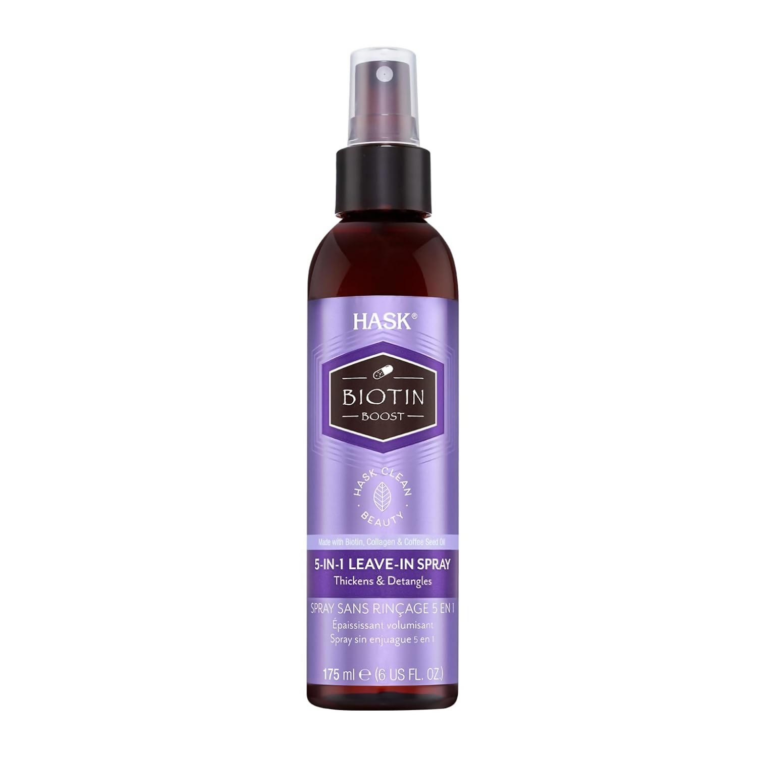 HASK Thickening Biotin Boost 5-In-1 Leave-In-Spray - Distacart