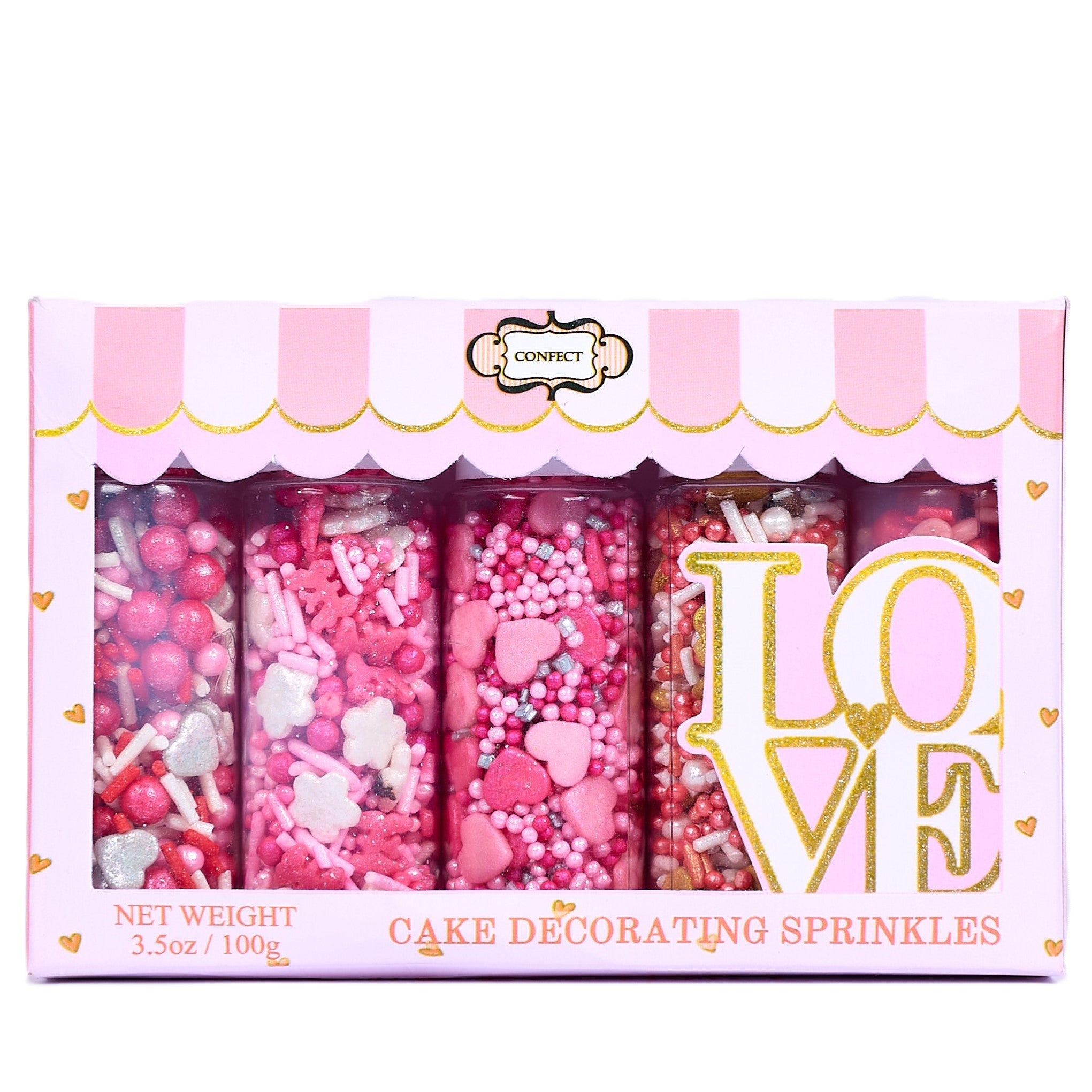 valentine sprinkles vs multipack 11 100 gms