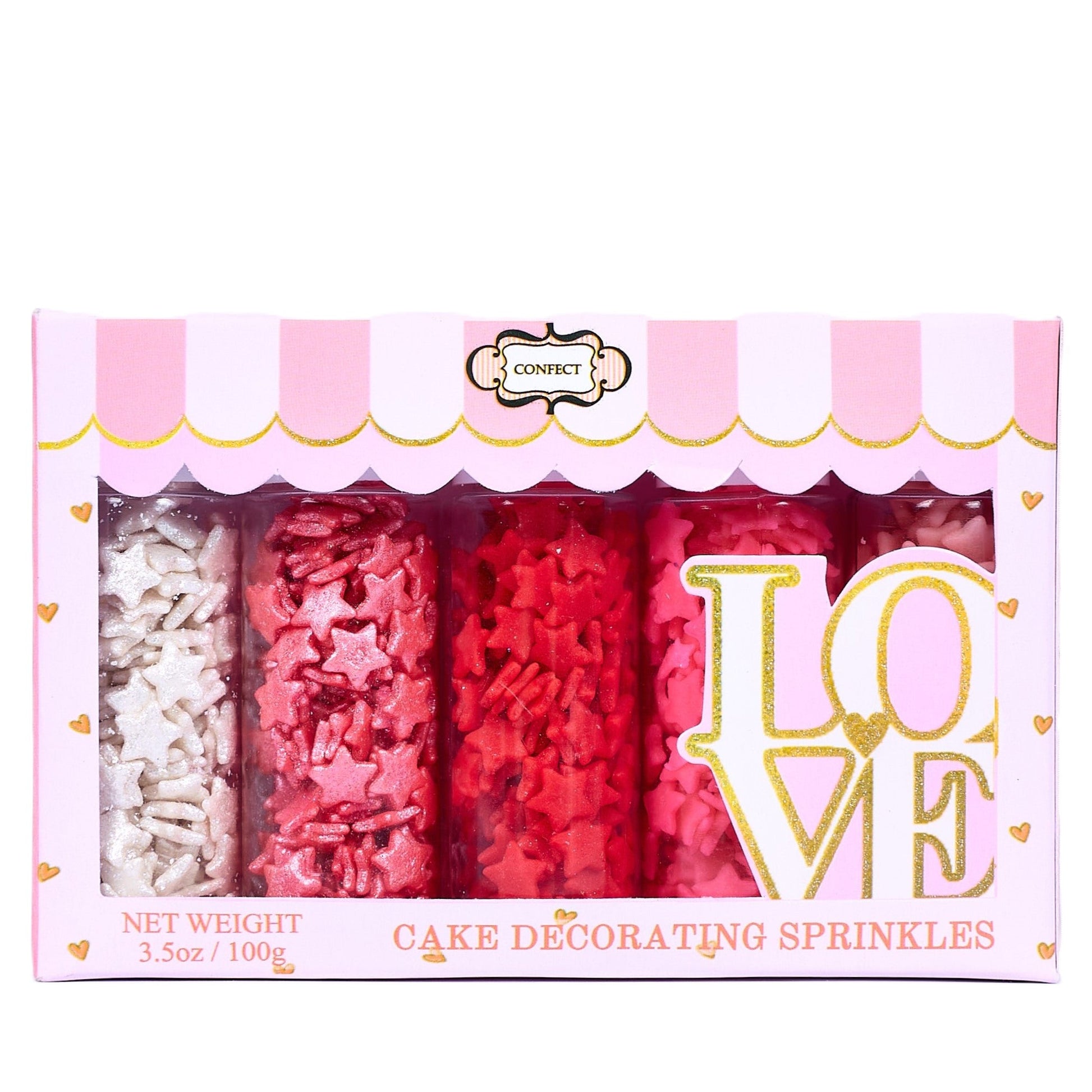 valentine sprinkles vs multipack 20 100 gms