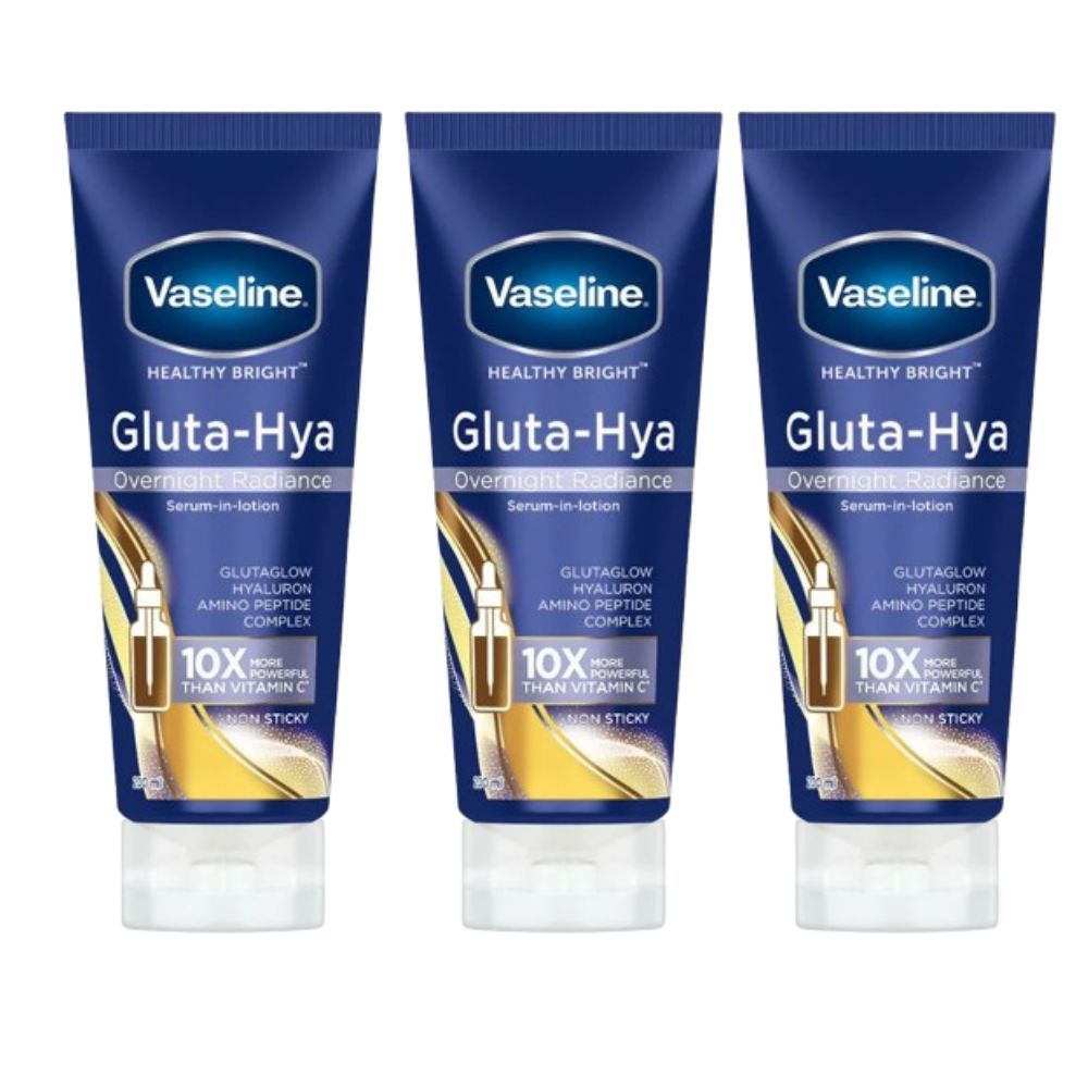 Vaseline Gluta-Hya Overnight Radiance Serum-In-Lotion With Amino Peptide & Gluta Glow - Distacart
