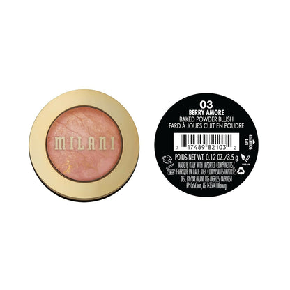 Milani Baked Blush - 03 Berry Amore - Distacart