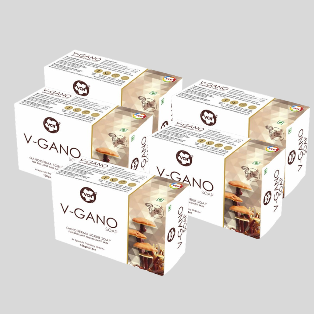 VCN V-Gano Ganoderma Scrub Soap - Distacart