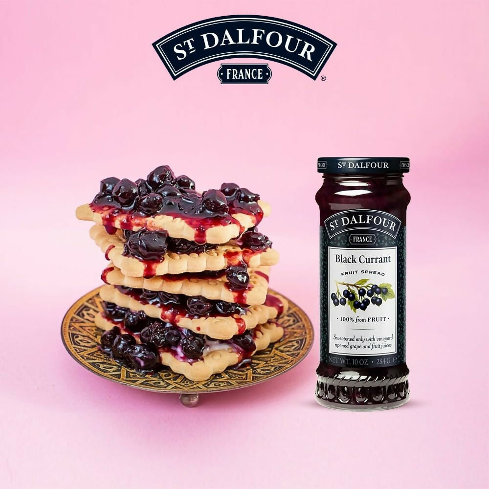 ST. DALFOUR Black Currant Fruit Spread - Dista