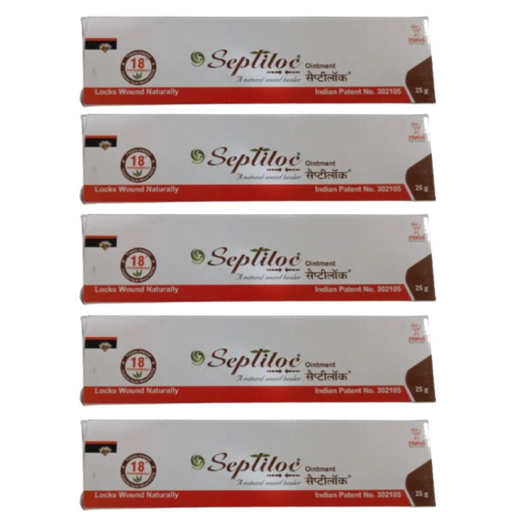 Venus Remedies Septiloc Natural Wound Healer Ointment - Distacart