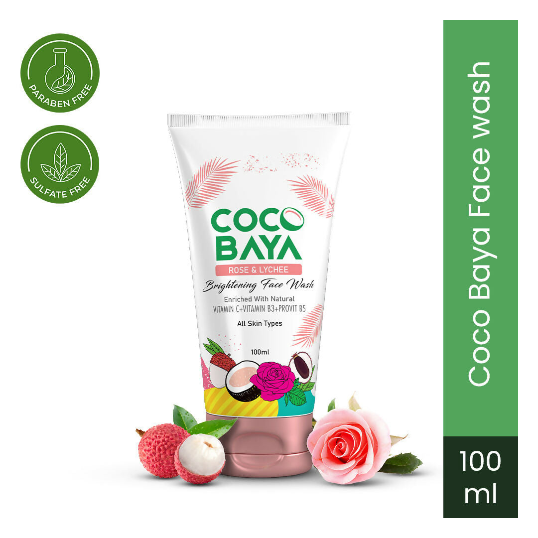Cocobaya Rose & Lychee Face Wash - Distacart