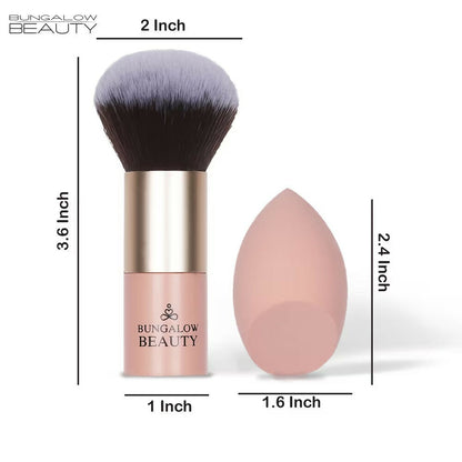 BUNGALOW BEAUTY Kabuki Brush & Blender - Dista