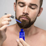Thumbnail for Ivory Natural Grey Combo For Beard - Serum & Cream For Rejuvenates Natural Beard Shade And Supports Natural Black Color - Distacart
