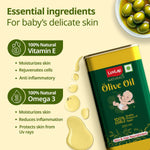 Thumbnail for LuvLap Naturals Baby Body Massage Olive Oil for New Born - Distacart