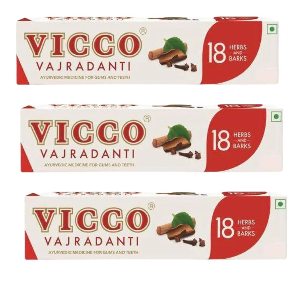 Vicco Vajradanti Ayurvedic 18 Herbs and Barks Toothpaste