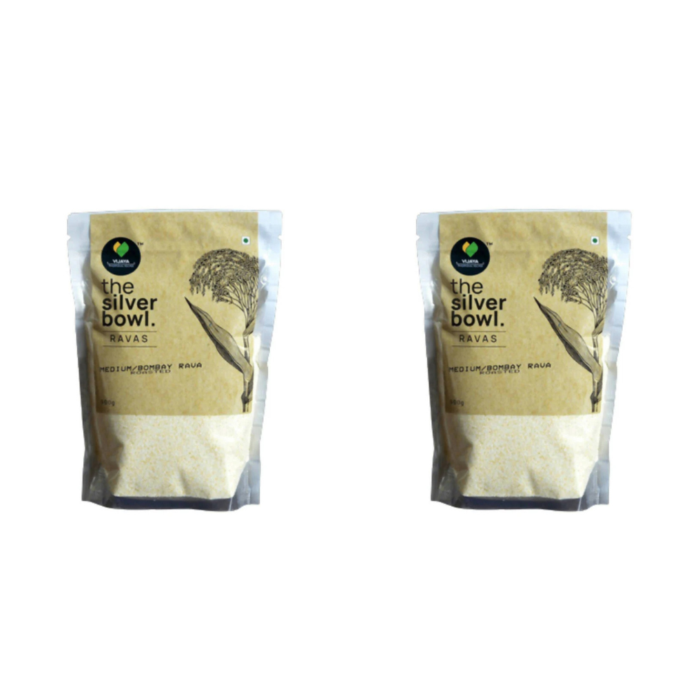 Vijaya Traditional Recipes The Silver Bowl Roasted Rava - Distacart