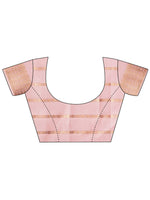 Thumbnail for Astita Organza Peach Saree