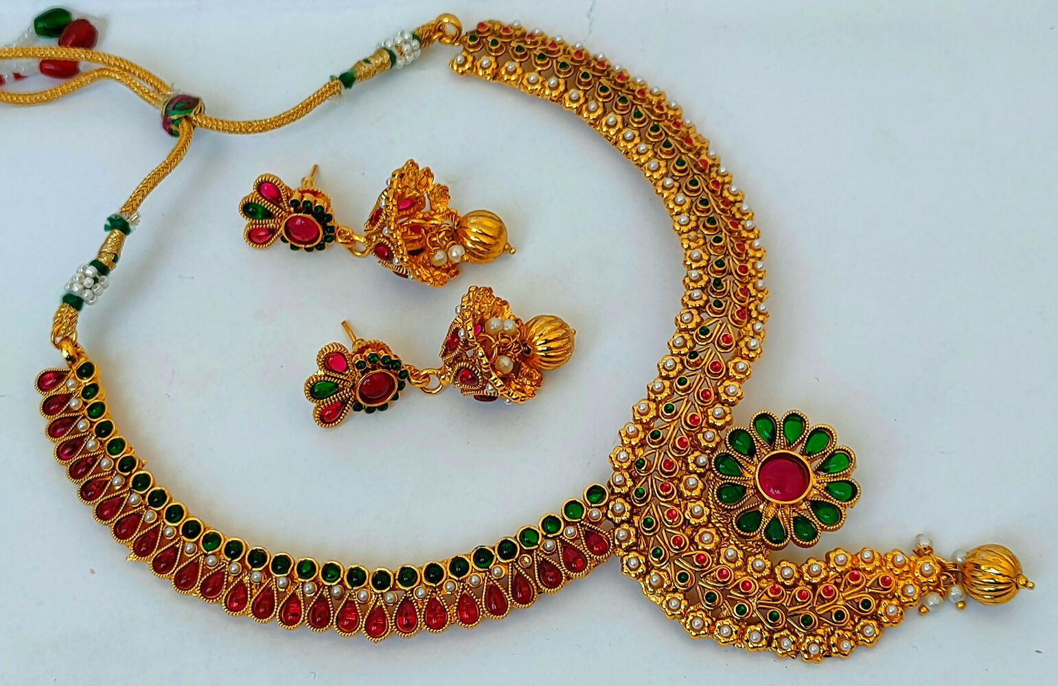 Multicolor Kemp Necklace Set - Distacart