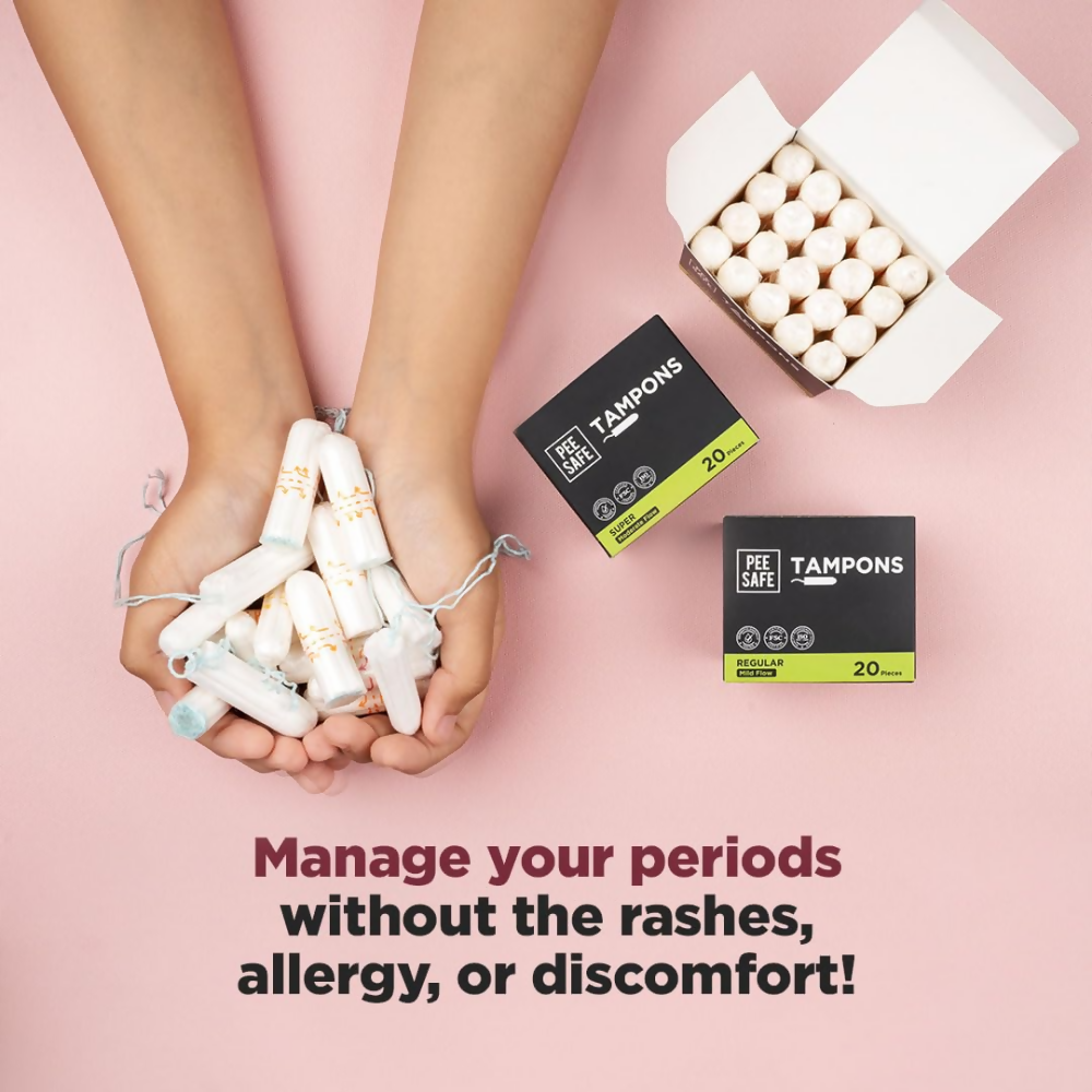 Pee Safe Tampons For Periods - Dista