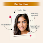 Thumbnail for Alps Goodness Gold Glow Facial Kit - Saffron