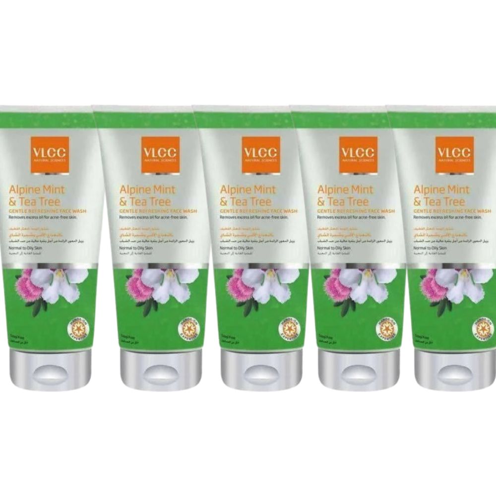 VLCC Alpine Mint & Tea Tree Gentle Refreshing Face Wash - Distacart