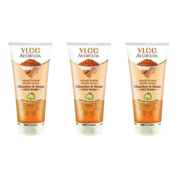 VLCC Natural Fairness Kesar Chandan Face Wash - Distacart
