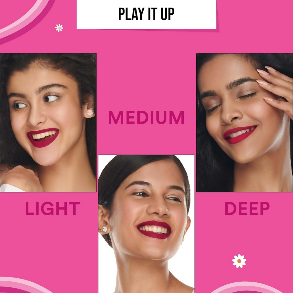 SUGAR POP Matte Lipstick - 08 Crimson - Dista