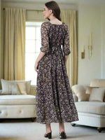 Thumbnail for Souchii Printed Maxi Dress