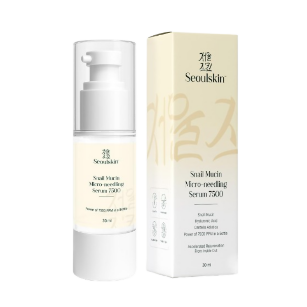 Seoulskin Snail Mucin Micro-needling Serum 7500 PPM - Distacart