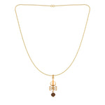 Thumbnail for trueBrowns X Voylla Shiva Damru Rudraksha Rakhi-Pendant