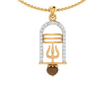 Thumbnail for trueBrowns X Voylla CZ Studded Trushul Rakhi-Pendant