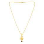 Thumbnail for trueBrowns X Voylla Rudraksha Studded Trishul Rakhi-Pendant