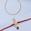 trueBrowns X Voylla Rudraksha Studded Trishul Rakhi-Pendant - Distacart