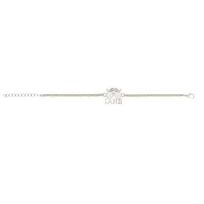 trueBrowns Exclusive Silver Plated BHAI Bracelet Style Rakhi - Distacart