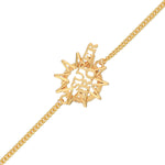 Thumbnail for trueBrowns X Voylla Super Bro Fabulous Gold Tone Rakhi