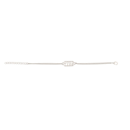 trueBrowns Silver Tone Cool Bhai Bracelet Style Rakhi - Distacart