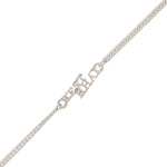Thumbnail for trueBrowns Silver Tone Best Bhai Bracelet Style Rakhi - Distacart