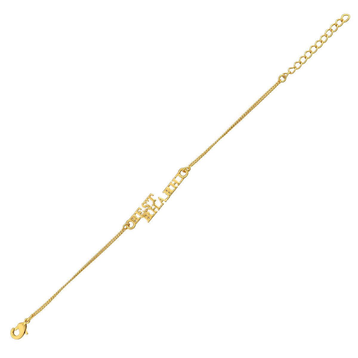 trueBrowns Gold Tone Best Bhabhi Bracelet Rakhi - Distacart