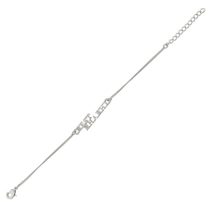 trueBrowns Silver Tone Best Bhabhi Rakhi - Distacart