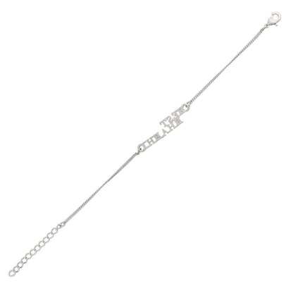 trueBrowns Silver Tone Best Bhabhi Rakhi - Distacart