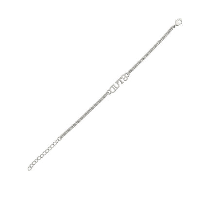 trueBrowns Stylish Silver Plated Bracelet Style STUD rakhi - Distacart