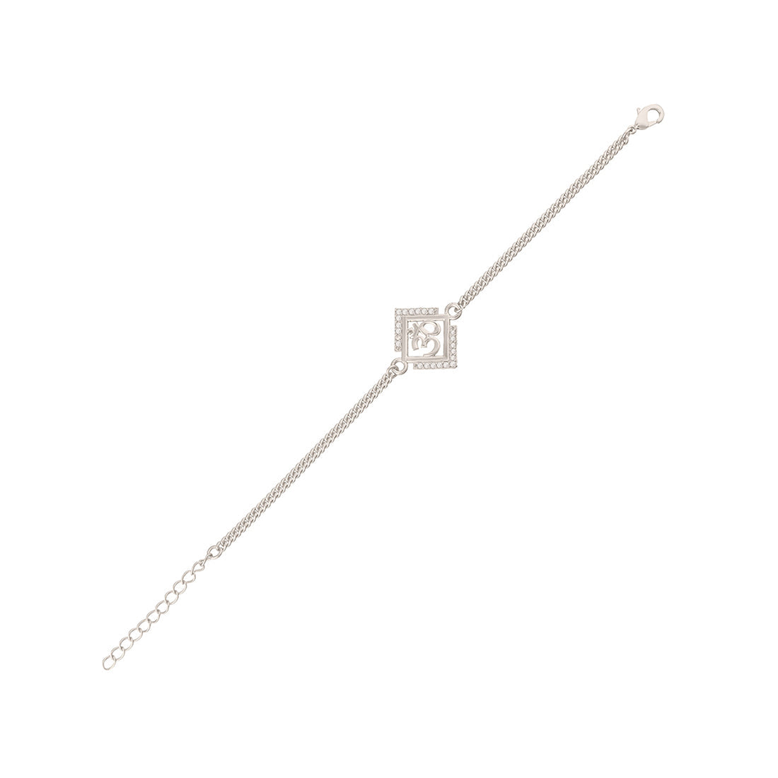 trueBrowns Auspicious OM Silver Plated Bracelet Rakhi - Distacart