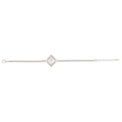 trueBrowns Auspicious OM Silver Plated Bracelet Rakhi - Distacart