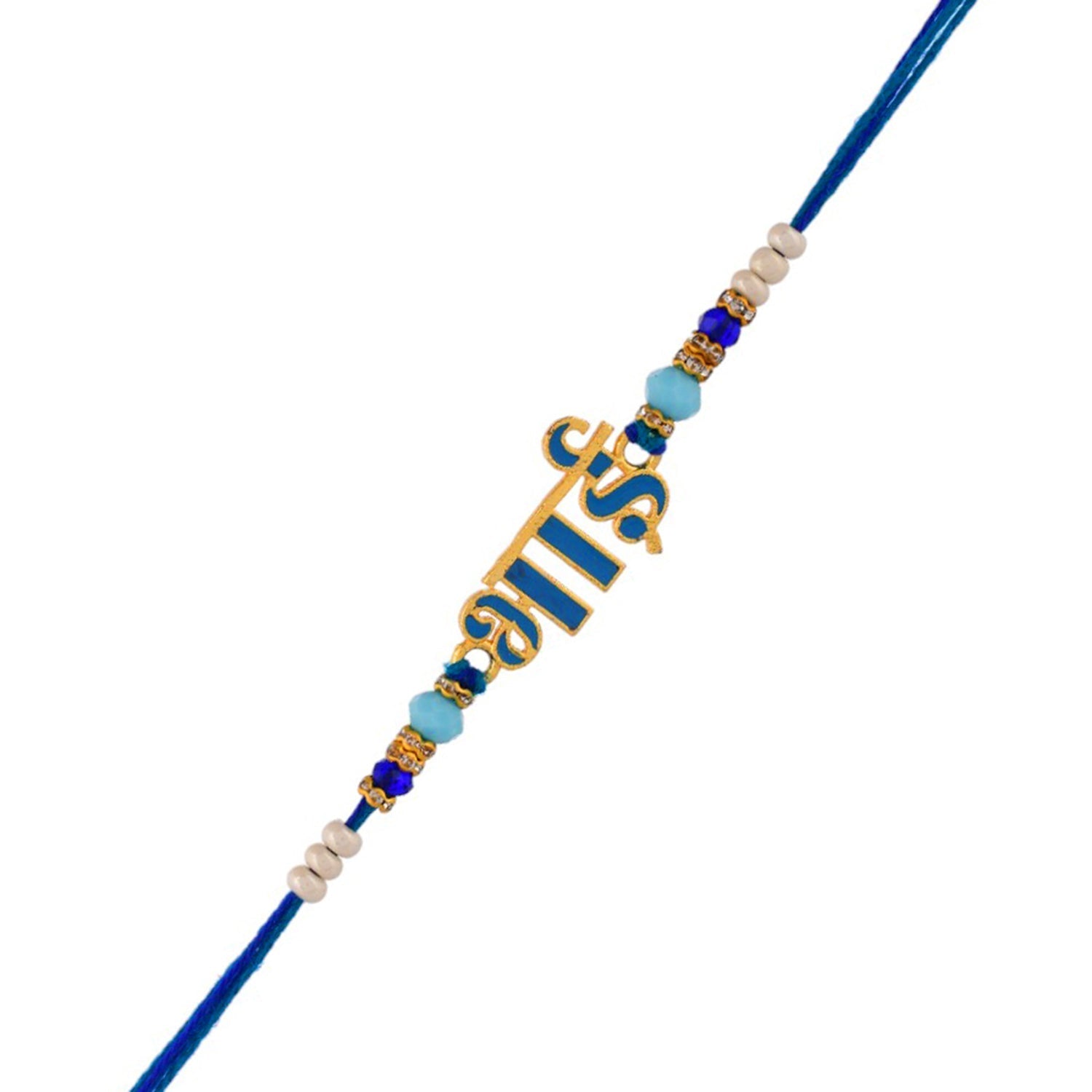 trueBrowns X Voylla Firozi Enamel Bhai Rakhi For Brother - Distacart
