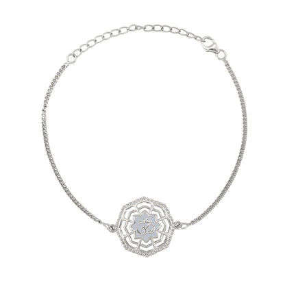 trueBrowns Sterling Silver Filigree Om Rakhi - Distacart