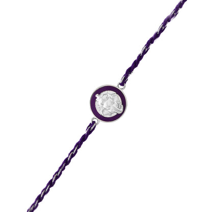 trueBrowns Sterling Silver Purple Ganesha Rakhi - Distacart