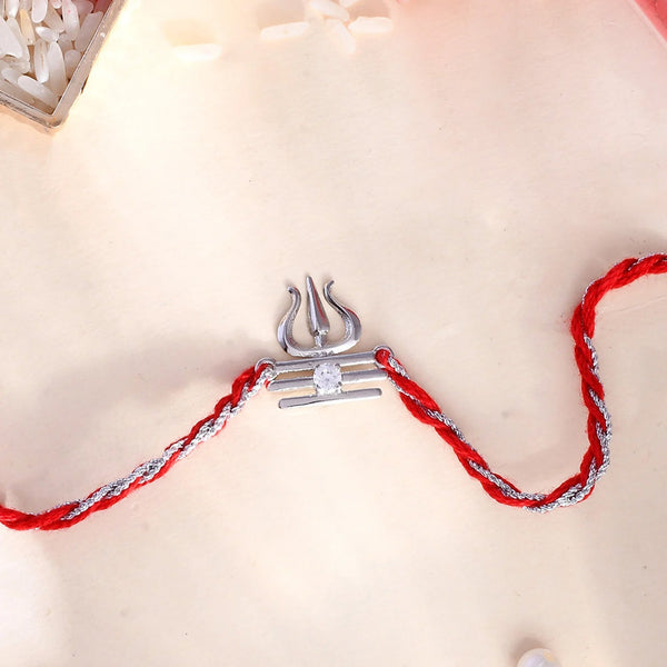 trueBrowns X Voylla Sterling Silver Trishul Rakhi