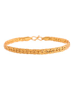 Thumbnail for VOJ Gold Polished Designer Handcrafted Bracelet