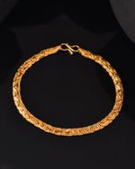 Thumbnail for VOJ Gold Polished Designer Handcrafted Bracelet