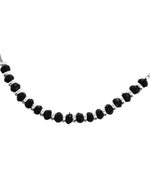 Thumbnail for VOJ Set Of 2 Silver-Plated Artificial Beads Stainless Steel Anklet