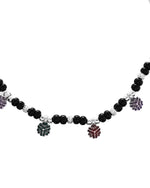 Thumbnail for VOJ Set of 2 Stainless Steel Artificial Beads Anklet
