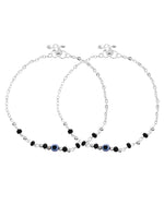 Thumbnail for VOJ Set of 2 Stainless Steel Evil Eye Anklet